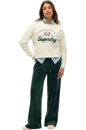 Superdry Pantalón chandal Jogging en velours femme Country Club para mujer