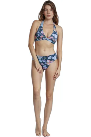 Admas Bikini Maillot de bain 2 pièces dos nu femme Night Pasiley para mujer