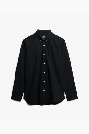 Superdry Camisa manga larga Chemise manches longues Essentials para hombre
