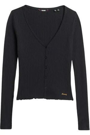 Superdry Chaqueta de punto Cardigan femme Essential para mujer