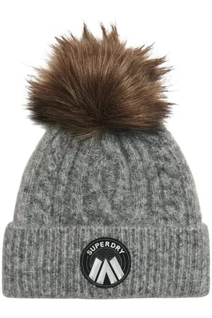 Superdry Gorro Bonnet en tricot torsadé femme Luxe para niña