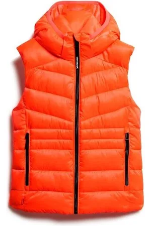 Superdry Abrigo de plumas Doudoune sans manches à capuche femme Fuji para mujer