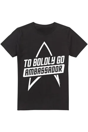 Star Trek Camiseta manga larga To Boldly Go para hombre