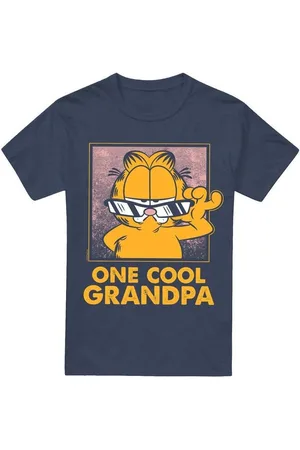Garfield Tops y Camisetas One Cool Grandpa para mujer