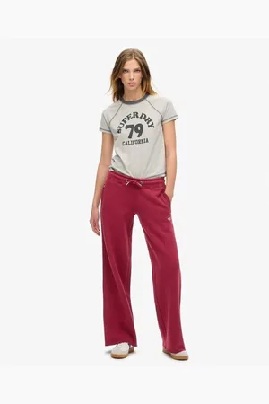 Superdry Pantalón chandal Jogging droit femme Essential Logo para mujer