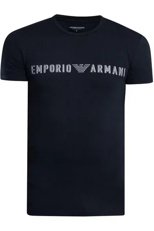 Emporio Armani Camiseta Camiseta Lounge Mega Logo Crew para hombre