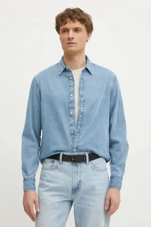 Guess Camisa manga larga M5RH77 D5L01-T4NK para hombre