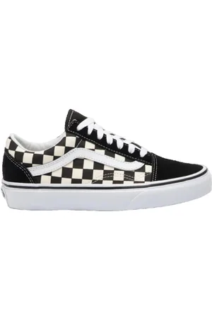 Vans Deportivas Moda Old Skool Primary Check para mujer