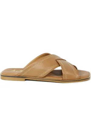 Aplauso Sandalias SANDALIAS DESTALONADAS MUJER 16201 CUERO para mujer