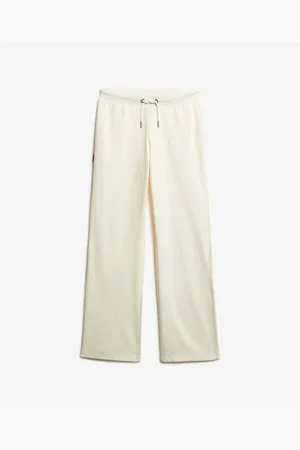 Superdry Pantalón chandal Jogging large en velours femme para mujer