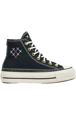 Converse Deportivas Moda Compensées Ctas Lift Hi Egret para mujer