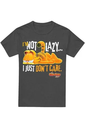 Garfield Tops y Camisetas Not Lazy para mujer