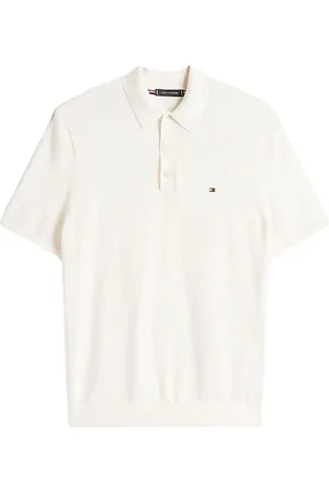 Tommy Hilfiger Tops y Camisetas MW0MW38465 INTERLOCK PLACKET-YBR WHITE para hombre