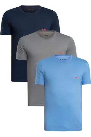 HUGO BOSS Camiseta Pack de 3 camisetas Lounge Crew para hombre