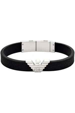 Emporio Armani Pulseras EGS3168-EAGLE LOGO para hombre