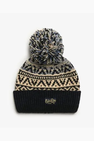 Superdry Gorro Bonnet en maille avec motif femme para niña