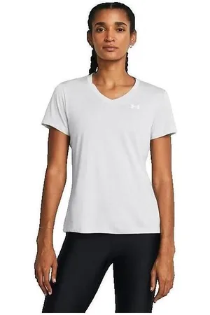 Under Armour Tops y Camisetas Col En V Ua Tech Twist para mujer