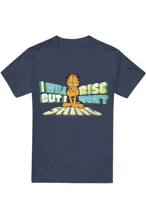 Garfield Tops y Camisetas Rise Not Shine para mujer