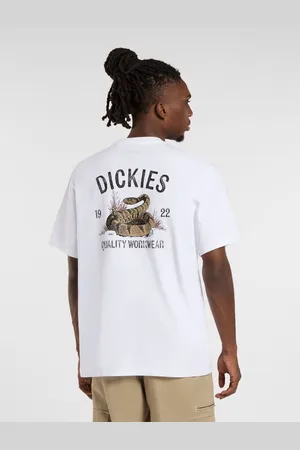 Dickies Tops y Camisetas SNAKE TEE - DK0A4Z990-WH1 WHITE para hombre