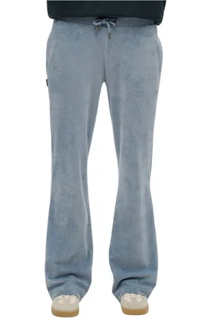 Superdry Pantalón chandal Jogging large en velours femme para mujer