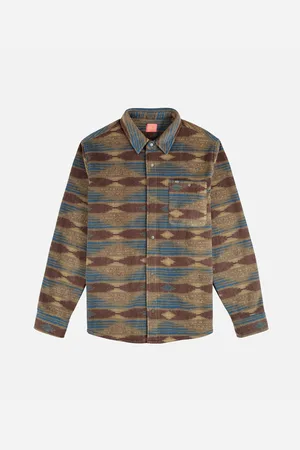 Oxbow Camisa manga larga Polaire SAO para hombre
