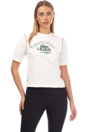 Lacoste Camiseta manga larga Roland-Garros Edition para mujer