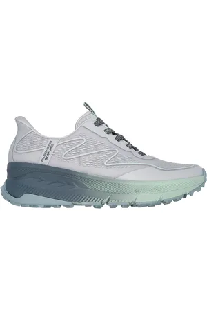 Skechers Zapatos Slip-ins Switch Back - Mist 180157-GYGR Gray Green para mujer