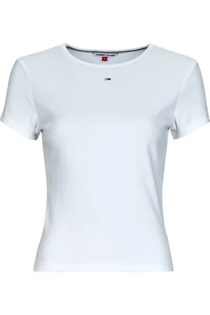 Tommy Hilfiger Camiseta TJW BBY ESSENTIAL RIB SS para mujer