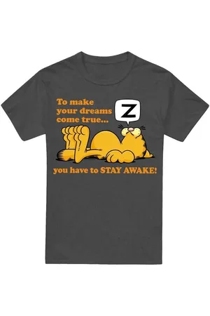 Garfield Tops y Camisetas Stay Awake para mujer