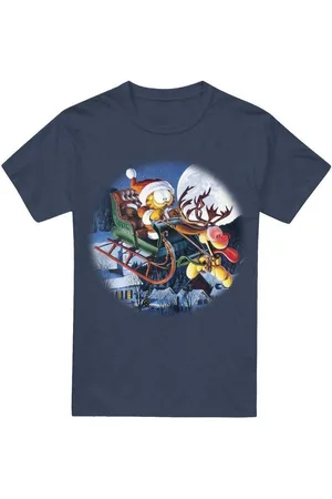 Garfield Tops y Camisetas Moonlight Ride para mujer