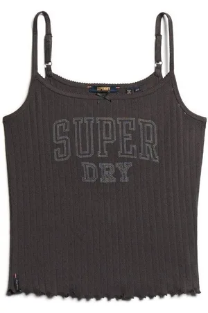 Superdry Camiseta tirantes Débardeur en pointelle avec motif femme Athletic para mujer