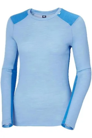 Helly Hansen Tops y Camisetas W Lifa Merino Midweight Crew para mujer