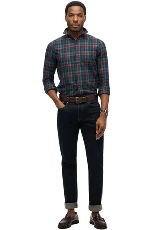 Superdry Camisa manga larga Chemise à carreaux manches longues en coton Vintage para hombre