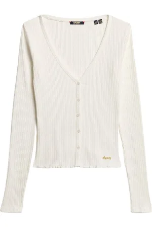Superdry Chaqueta de punto Cardigan femme Essential para mujer