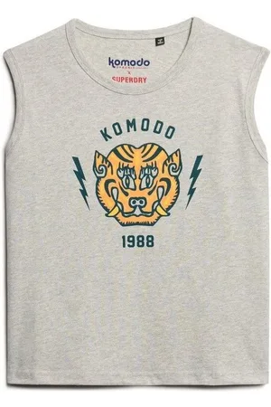 Superdry Camiseta tirantes Débardeur slim femme Komodo Tiger para mujer