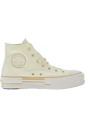 Converse Deportivas Moda Chuck Taylor All Star Lift Platform Outline Sketch para mujer