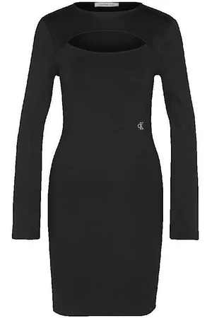 Calvin Klein Vestidos Cut Out Rib Mix Mila para mujer