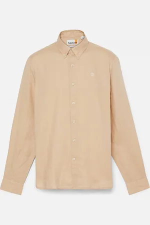 Timberland Camisa manga larga TB0A2DC31 - LINEN SHIRT-Y941 SAFARI para hombre