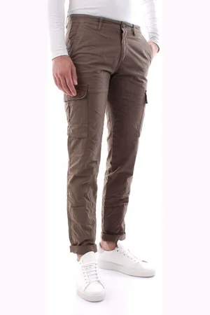 40 Weft Pantalones AIKO 1684 - COMPACT TWILL-W347 para hombre