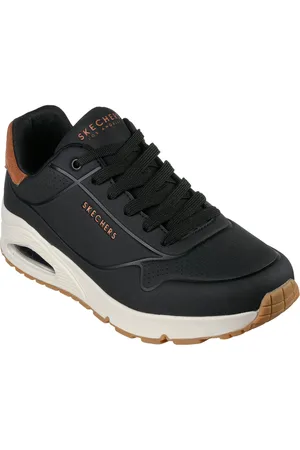 Skechers Zapatillas Uno Suited On Air 183004-BBK Black para hombre