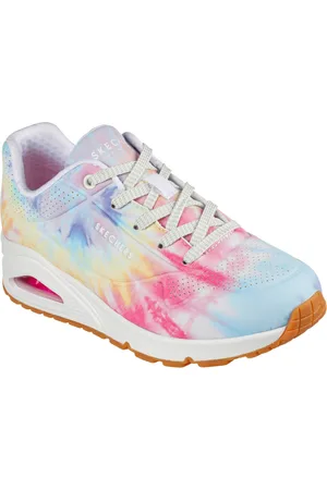 Skechers Zapatillas Uno-Hyped Hippie 155362-WMLT White Multi para mujer