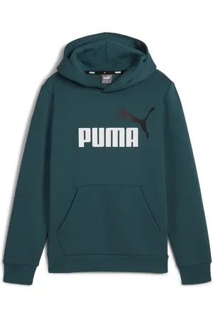PUMA Jersey ESS+ 2 COL BIG LOGO HOODIE FL para niño