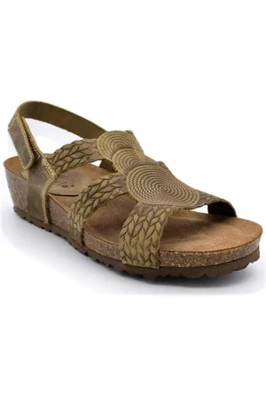 Interbios Sandalias 5394 Kaki para mujer