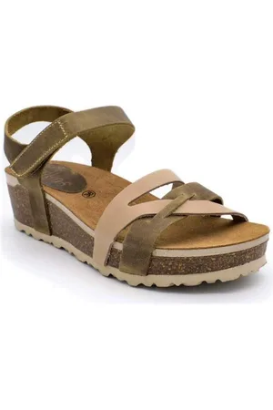 Interbios Sandalias 5803 Beige para mujer