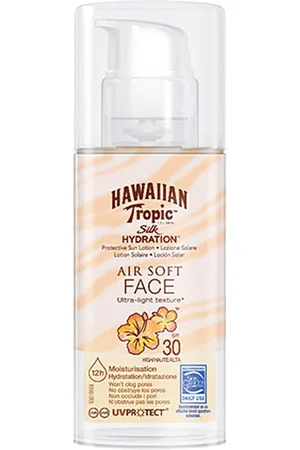 Hawaiian Tropic Protección solar Silk Air Soft Face Sun Lotion Spf30 para mujer
