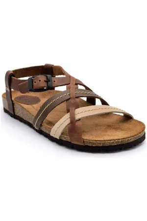 Interbios Sandalias 7178 Beige para mujer