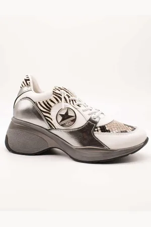 Cetti Deportivas Moda C-1376 Nature Metal para mujer