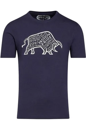 Raging Bull Camiseta manga larga Word Bull para hombre