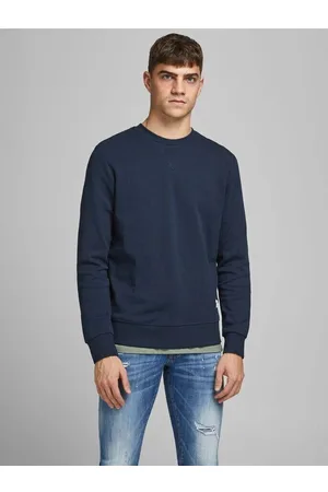JACK & JONES Jersey 12181903 CREW NECK-NAVY BLAZER para hombre