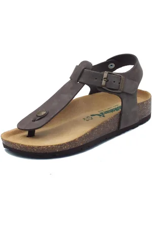 BioNatura Chanclas 11WALKD Imb Nabuk para mujer